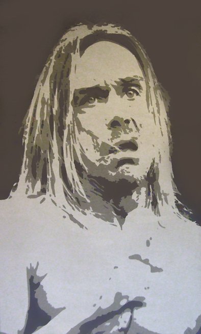 Iggy Pop  - Kunst und Malerei von Holger Korn