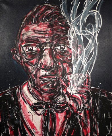 Smokin´ Beatman  - Kunst und Malerei von Holger Korn