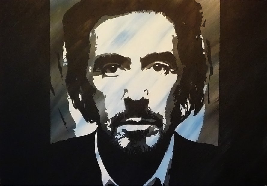 Al Pacino - Malerei von Holger Korn / Osnabrück